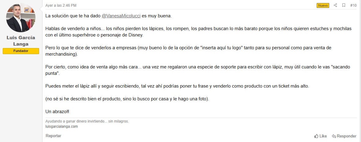 Comentario sobre Estrategia 3